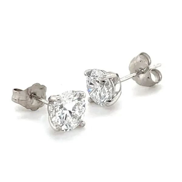2cttw Lab Diamond Stud Earrings Image 2 Minor Jewelry Inc. Nashville, TN