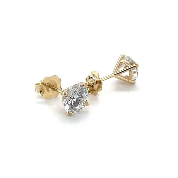 2.21cttw14K  Lab Diamond Stud Earrings Image 2 Minor Jewelry Inc. Nashville, TN