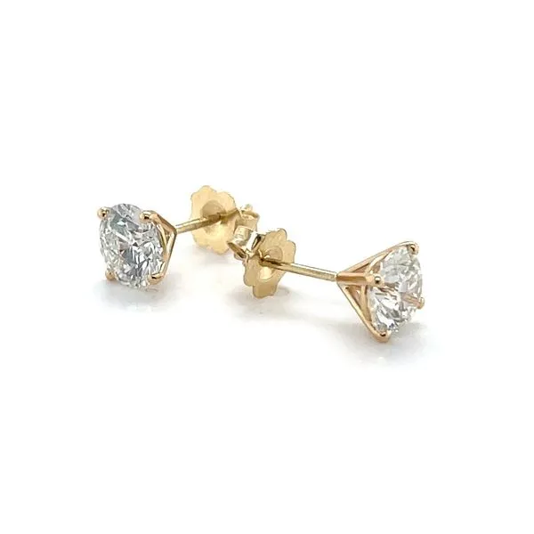 2.21cttw14K  Lab Diamond Stud Earrings Image 3 Minor Jewelry Inc. Nashville, TN