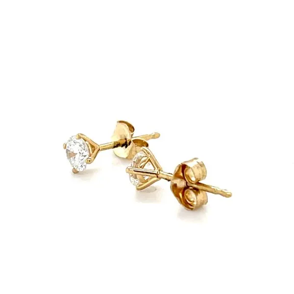 1/2ct  14K  Lab Diamond Stud Earrings Minor Jewelry Inc. Nashville, TN