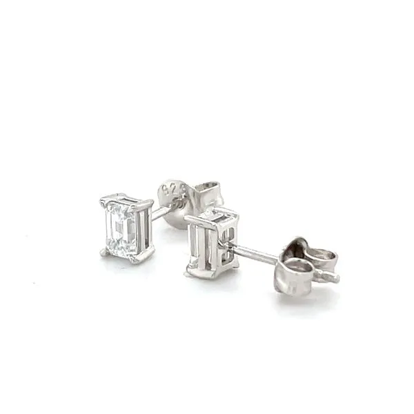 1cttw Lab Diamond Earrings Studs Image 3 Minor Jewelry Inc. Nashville, TN