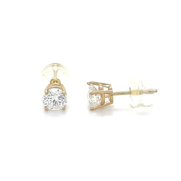 1.00Cttw 10K Yellow Gold Lab Diamond Studs Minor Jewelry Inc. Nashville, TN