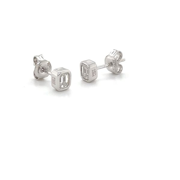 Sterling Silver 0.40cttw VS2 E-F Lab Diamond Studs Image 3 Minor Jewelry Inc. Nashville, TN