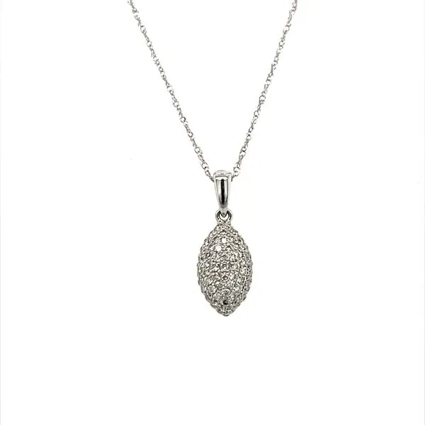 18K White Gold Diamond Pendant Necklace Minor Jewelry Inc. Nashville, TN