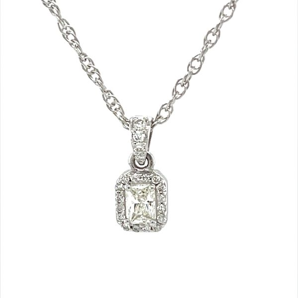 14K White Gold Diamond Pendant Necklace Minor Jewelry Inc. Nashville, TN