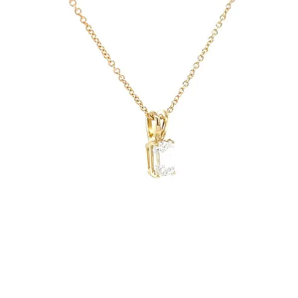 14K Yellow Gold Diamond Pendant Necklace Image 3 Minor Jewelry Inc. Nashville, TN