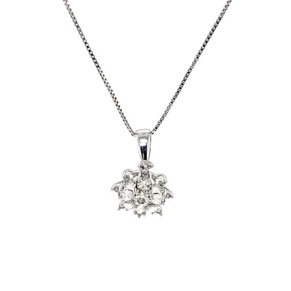 10K White Gold Diamond Pendant Necklace Minor Jewelry Inc. Nashville, TN