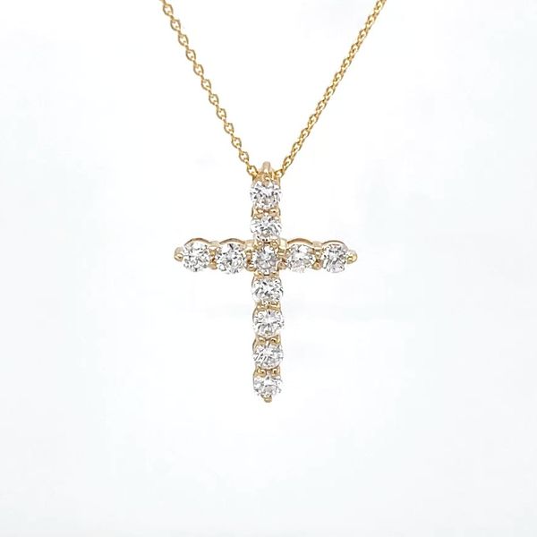 14K Cross Pendant 0.48Twt Lab Diamonds Image 2 Minor Jewelry Inc. Nashville, TN