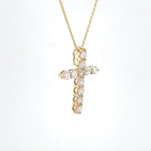 14K Cross Pendant 0.48Twt Lab Diamonds Image 3 Minor Jewelry Inc. Nashville, TN