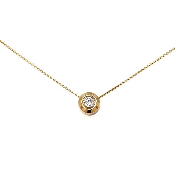14K Yellow Gold Diamond Pendant Necklace Minor Jewelry Inc. Nashville, TN