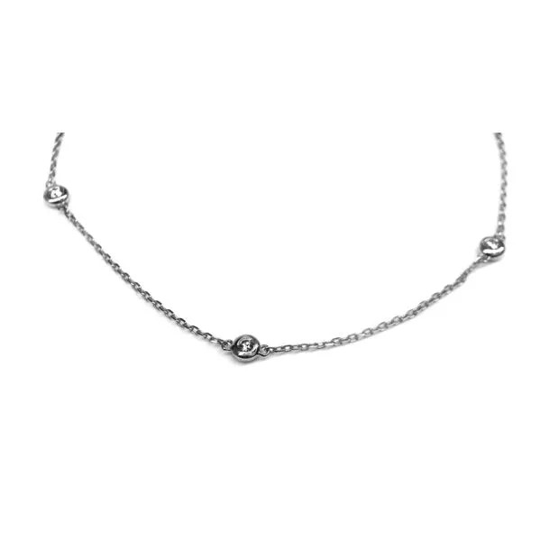 14K White Gold Diamond Necklace Minor Jewelry Inc. Nashville, TN