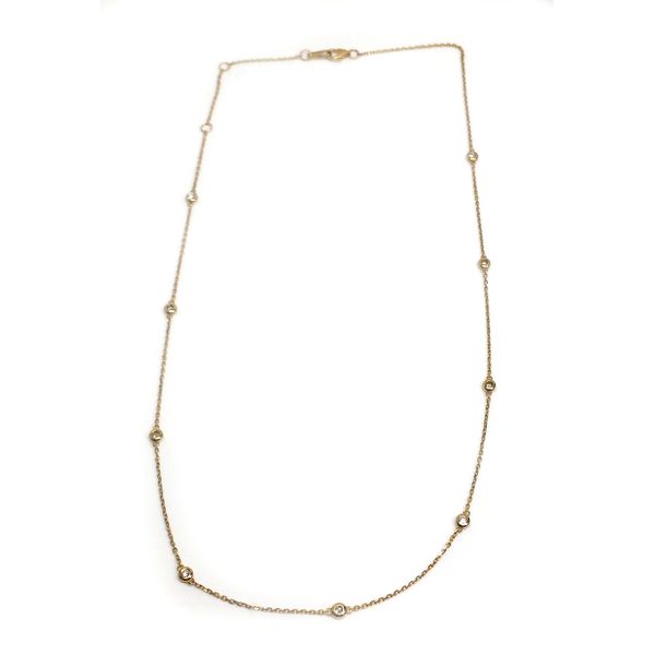 14K Yellow Gold Diamond Necklace Minor Jewelry Inc. Nashville, TN
