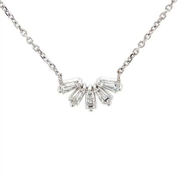 14K White Gold Mined Diamond Necklace Minor Jewelry Inc. Nashville, TN