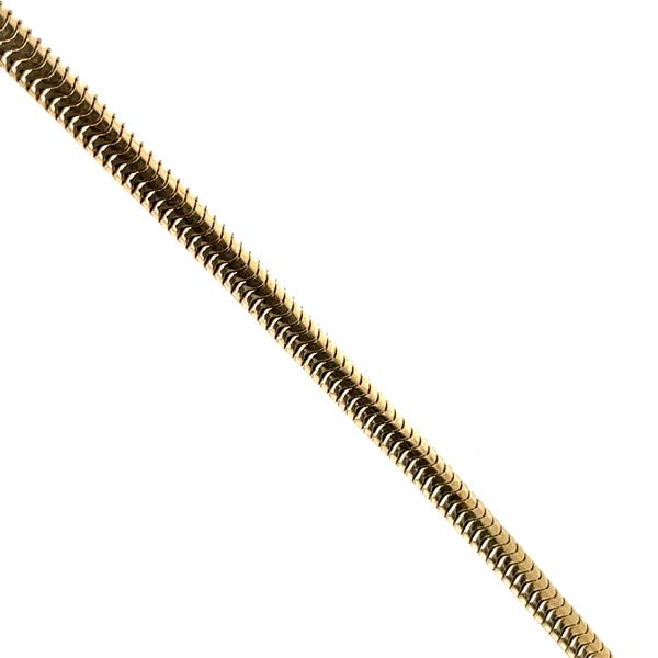 14K Yellow Gold Estate Mined Diamond Necklace Image 3 Minor Jewelry Inc. Nashville, TN