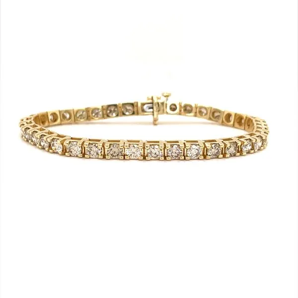 14K Yellow Gold Diamond Tennis Bracele Minor Jewelry Inc. Nashville, TN