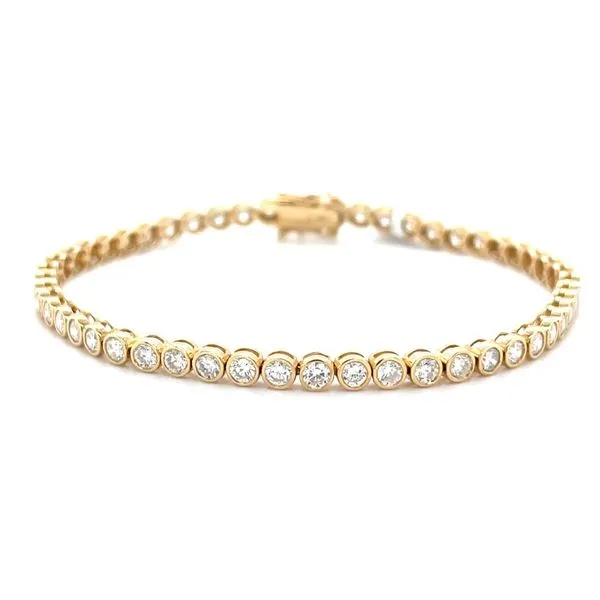4.50cttw 14K Yellow Gold Mined Diamond Bracelet Minor Jewelry Inc. Nashville, TN