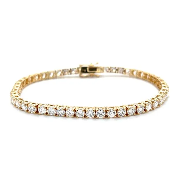 14K Yellow Gold Diamond Tennis Bracelet Minor Jewelry Inc. Nashville, TN