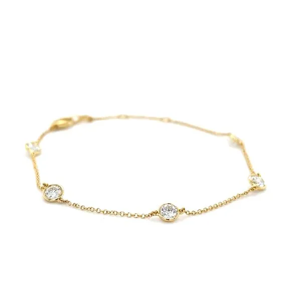 1.22cttw 14K  Lab Diamond Bracelet Image 2 Minor Jewelry Inc. Nashville, TN