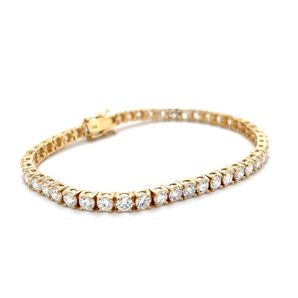6cttw 14K Lab Diamond Tennis Bracelet Image 3 Minor Jewelry Inc. Nashville, TN