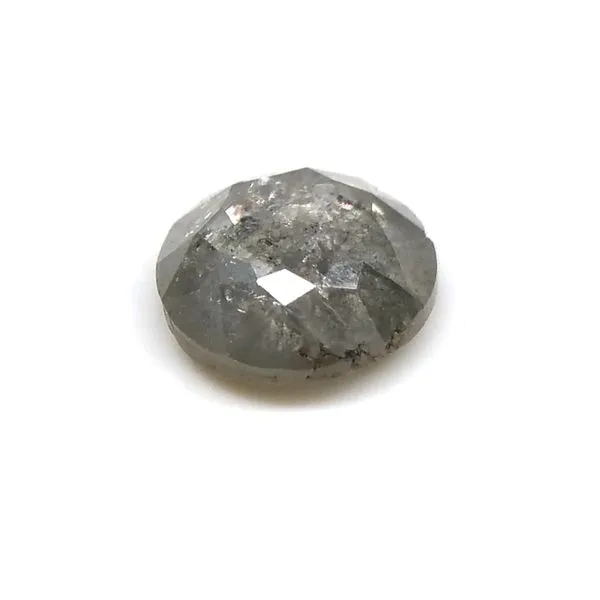 Salt and Pepper Rose Cut Diamond