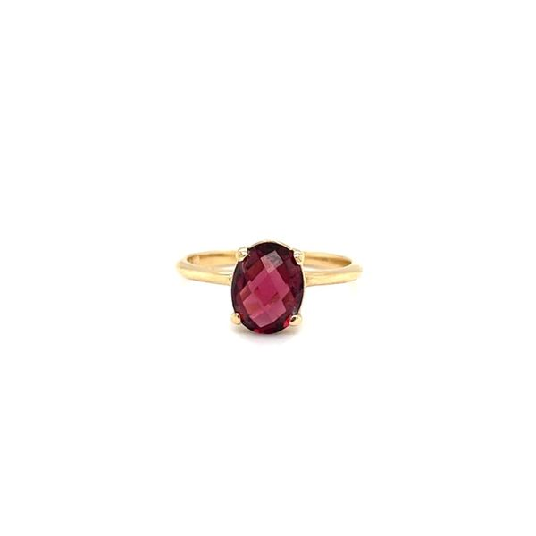 14K Yellow Gold Estate Garnet Fashion Ring Minor Jewelry Inc. Nashville, TN