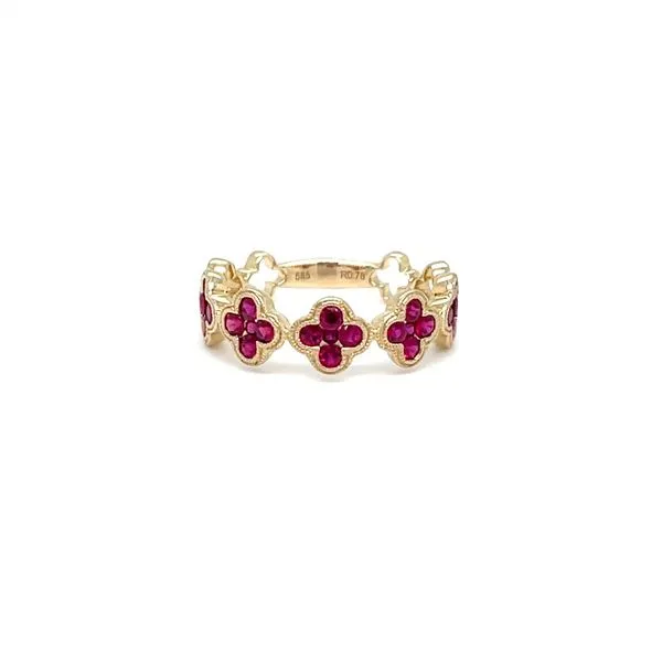 14K Yellow Gold Mined Ruby Ring Minor Jewelry Inc. Nashville, TN