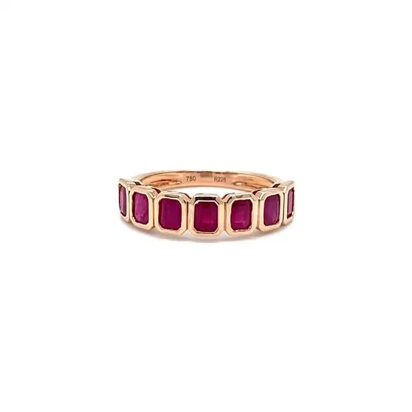 18K Rose Gold Mined Ruby Ring Minor Jewelry Inc. Nashville, TN