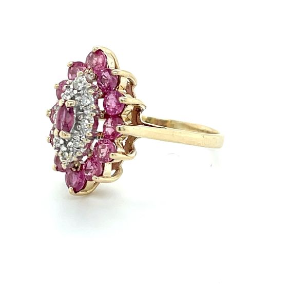 Yellow 10K Size8.75 Weight 4.8g Cluster Fashion Ring Image 3 Minor Jewelry Inc. Nashville, TN