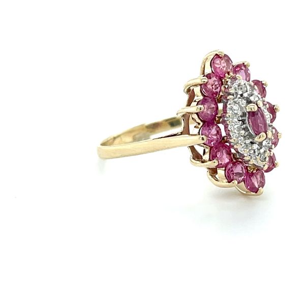 Yellow 10K Size8.75 Weight 4.8g Cluster Fashion Ring Image 4 Minor Jewelry Inc. Nashville, TN