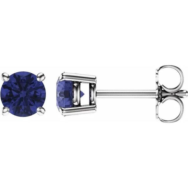 14K White Gold Tanzanite Earrings Minor Jewelry Inc. Nashville, TN