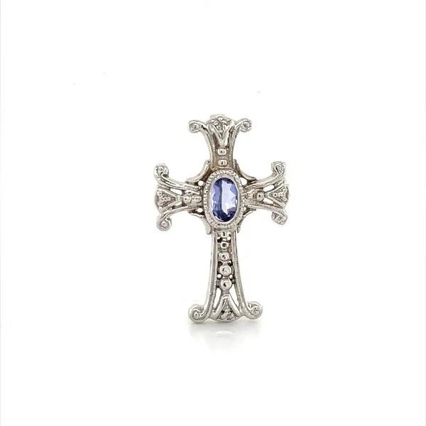 14K White Gold Filigree Cross Minor Jewelry Inc. Nashville, TN