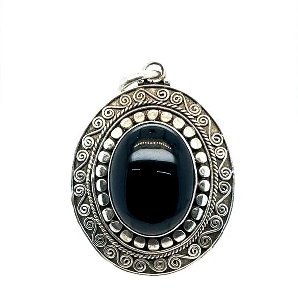Sterling Silver Onyx Pendant Minor Jewelry Inc. Nashville, TN