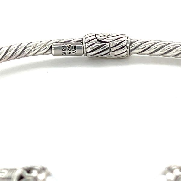 Pearl 18K - Silver Bangle  Bracelet Image 2 Minor Jewelry Inc. Nashville, TN