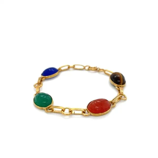 Scarab Silver  Bracelet Image 3 Minor Jewelry Inc. Nashville, TN