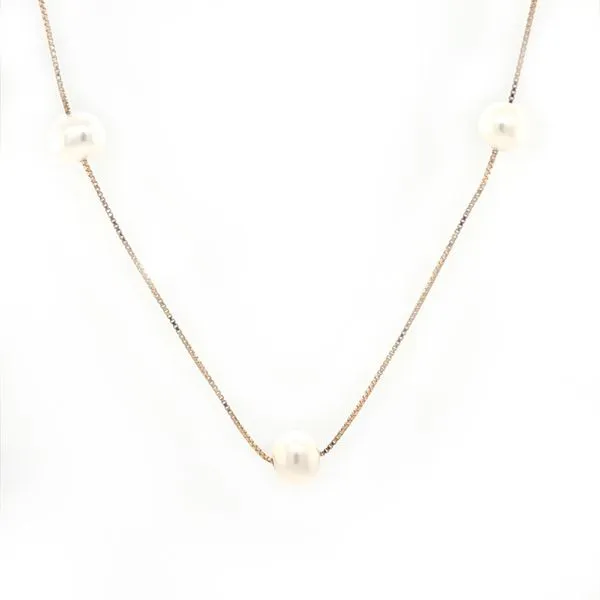 14K Yellow Gold and Freshwater Pearl Necklace Minor Jewelry Inc. Nashville, TN