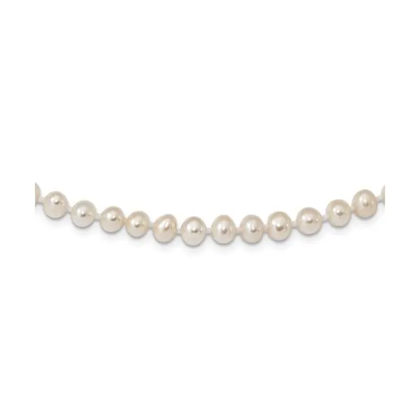 5-6mm White Freshwater Cultured Pearl Strand with Sterling Silver Clasp Minor Jewelry Inc. Nashville, TN