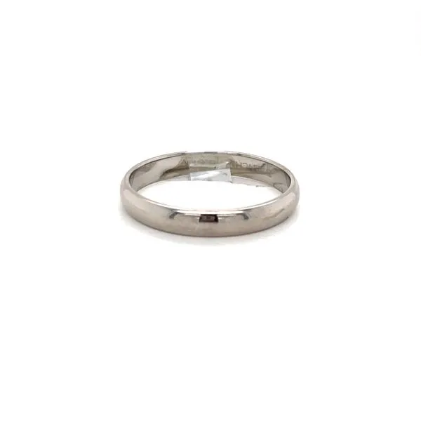 10K White Gold Half Round Wedding Band similar item image