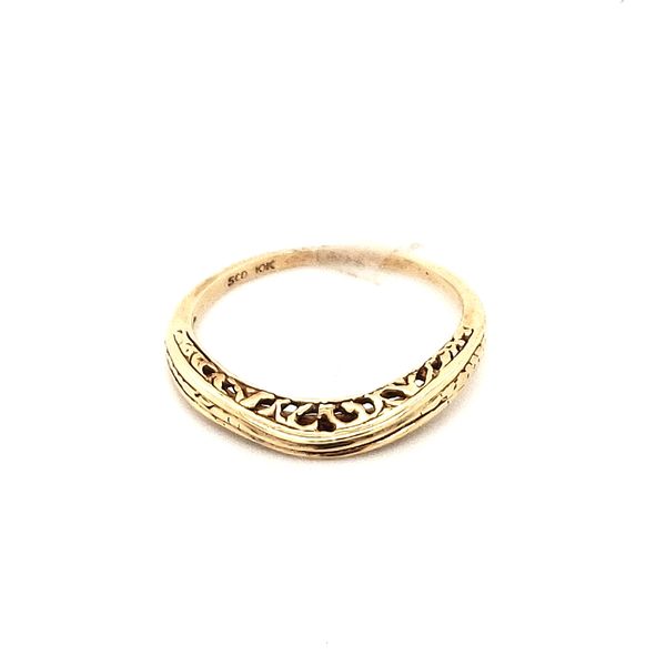 10K Yellow Gold Curved Band Made by Minor Jewelry Minor Jewelry Inc. Nashville, TN