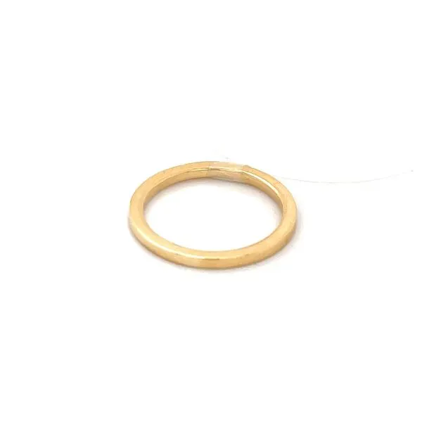14K Yellow Gold Flat Wedding Band Minor Jewelry Inc. Nashville, TN
