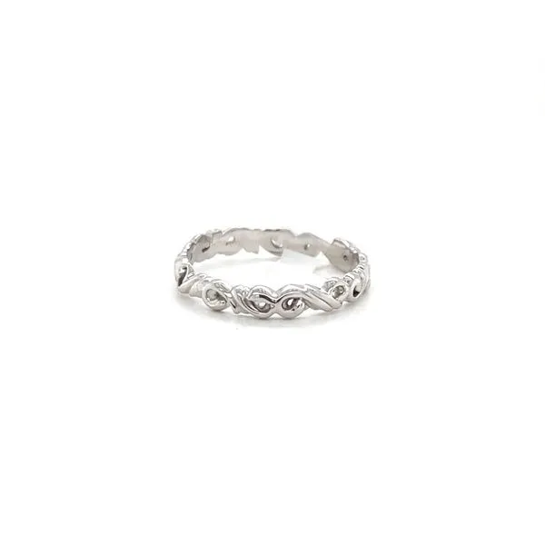 14K White Gold Scroll Wedding Minor Jewelry Inc. Nashville, TN