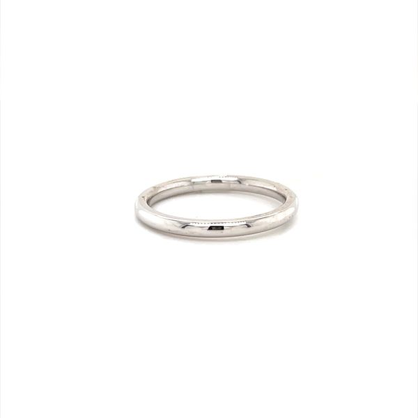 14K White Gold Wedding Band Image 2 Minor Jewelry Inc. Nashville, TN