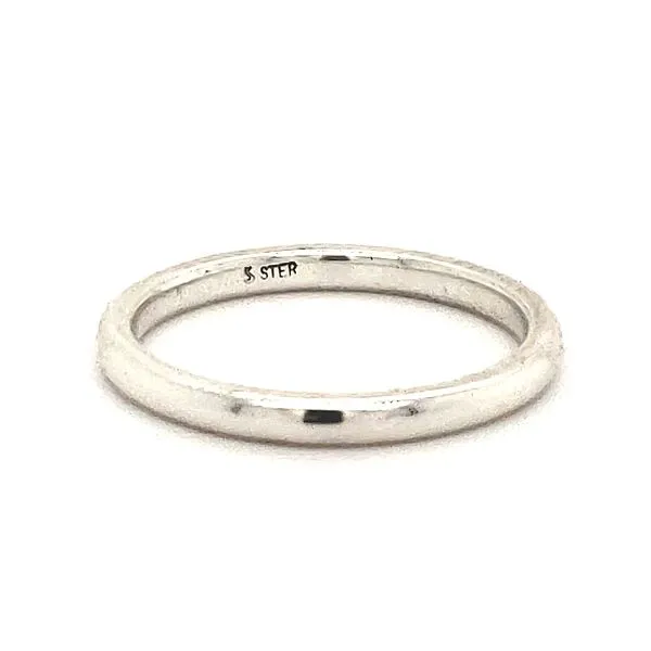 Sterling Silver Lightweight Comfort Fit Half Round Band Minor Jewelry Inc. Nashville, TN