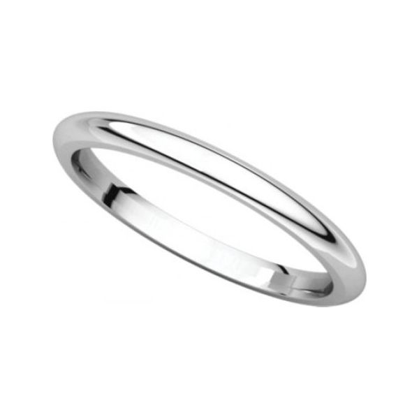 18K White Gold Comfort Fit Wedding Band Minor Jewelry Inc. Nashville, TN