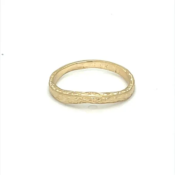 14K Yellow Gold Enhancer Contour 2mm Wedding Band Minor Jewelry Inc. Nashville, TN