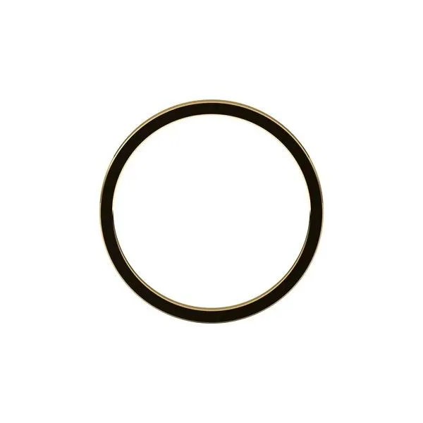 14K Yellow Gold Flat Wedding Band Image 3 Minor Jewelry Inc. Nashville, TN