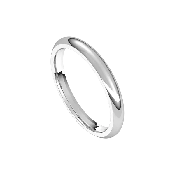14K White Gold Inside Round Wedding Band Minor Jewelry Inc. Nashville, TN