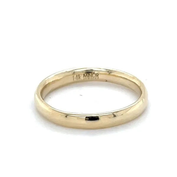 14K Yellow Gold Women's Wedding Band Made by Minor Jewelry Minor Jewelry Inc. Nashville, TN
