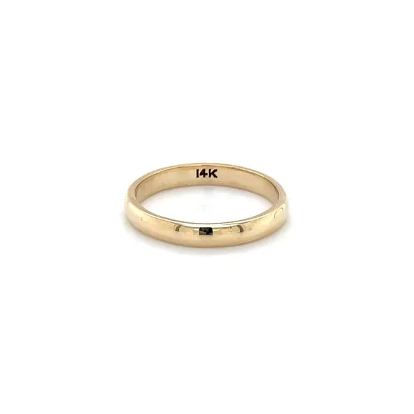 14K Yellow Gold Estate 2.5mm Wedding Band Image 2 Minor Jewelry Inc. Nashville, TN