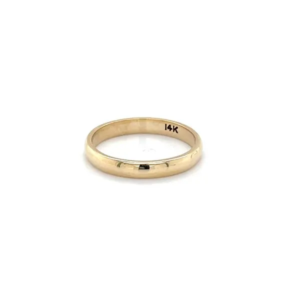 14K Yellow Gold Estate 2.5mm Wedding Band Image 3 Minor Jewelry Inc. Nashville, TN