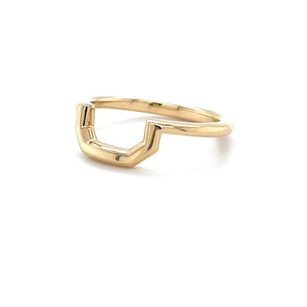 14K Yellow Gold 2mm Contour Wedding Band Image 2 Minor Jewelry Inc. Nashville, TN